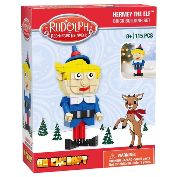 LEGO BRICKCRAFT Hermey the Elf
Building Kit Christmas Rudolph 115 PC Bricks NEW - Picture 4 of 5